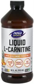img 4 attached to 🏋️ Now Sports Nutrition L-Carnitine Liquid 1000 mg: Highly Absorbable Tropical Punch for Optimum Performance - 16 Fl Oz