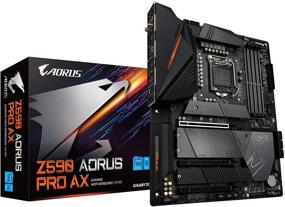 img 4 attached to 💻 GIGABYTE Z590 AORUS PRO AX Motherboard - LGA 1200, Intel Z590, ATX, 3x M.2, PCIe 4.0, USB 3.2 Gen2X2 Type-C, Intel WiFi 6, 2.5GbE LAN - Gaming Optimization