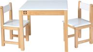 🎨 alex toys artist studio wooden table and chair set in white логотип