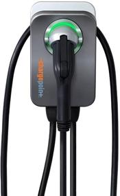 img 4 attached to ChargePoint Home Flex: WiFi-Enabled Level 2 EV Charger c 16-50 ампер, 240V, сертифицирована UL, ENERGY STAR - разъем NEMA 14-50 или проводные - для использования внутри или снаружи помещений, кабель 23 фута.