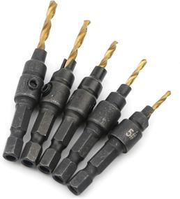 img 2 attached to Rowiz 5Pcs Shank Countersink Drill