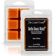 🍌 banana nut bread scented wax melts - the candle daddy bofa deez nutz - aromatic maximum scent - 1 pack with 2 ounces of 6 cubes логотип