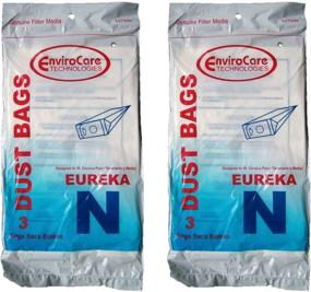 img 3 attached to 🧹 6 Envirocare Replacement Eureka Mighty Mite Allergy Vacuum Bags, Designed for Canister Vacuum Cleaners - Fits Style N