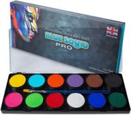 professional face paint kit sensitive logo