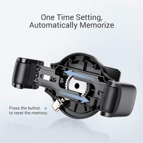 img 2 attached to Ainope Car Mount Holder: Universal Memory Cell Phone Cradle with Strong Sticky Suction Cup for iPhone and More