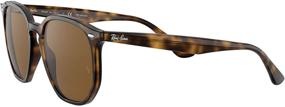 img 2 attached to 🕶️ Поляризованные солнцезащитные очки RAY BAN RB4306 в форме гексагона