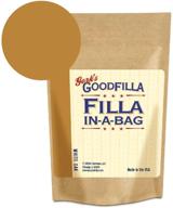 🌳 goodfilla wood & grain filler powder - filla-in-a-bag - white oak - 4 oz - innovative formula for repairs, finishes & patches - paintable, stainable, sandable & quick drying - zero waste logo