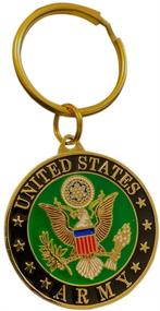 img 2 attached to 🔑 Crest Patriotic Military Collectibles Keychain for Men's Accessories