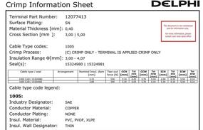 img 1 attached to Женский клеммный контакт Metri-Pack серии 280 - 10-12 GA размер (упаковка из 15 штук)