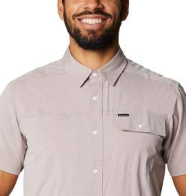img 1 attached to Мужская одежда Columbia Viewmont Stretch Sleeve Heather в стиле "Active