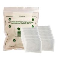 🌿 12 pack overstuffed green piece - all-natural baby diaper pail deodorizer + activated charcoal air purifier - ideal for diaper pails, shoe closets, trash cans, and pet areas - made in the usa by green piece mfg logo