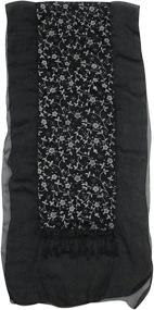 img 3 attached to Dahlia Women's Evening Shawl Scarf - High-Quality Accessories for Women's Scarves & Wraps