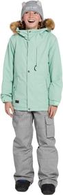 img 3 attached to Volcom Girls Insulated Jacket Heather Outdoor Recreation and Outdoor Clothing