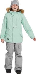 img 2 attached to Volcom Girls Insulated Jacket Heather Outdoor Recreation and Outdoor Clothing