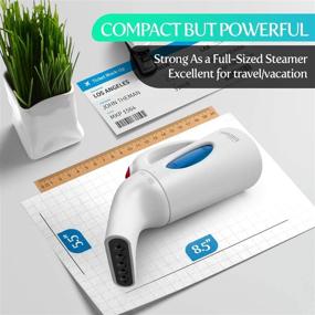 img 2 attached to ISTEAM Steamer for Clothes - Home Steam Cleaner | Powerful Travel Steamer 7-in-1 | Handheld Garment Steamer with Wrinkle Remover | Portable Fabric Steam Iron | Clothing Accessory for USA 110-120V [H106]