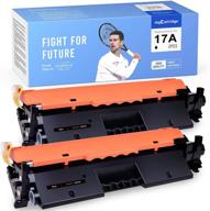 mycartridge replacement toner cartridge for hp 17a cf217a m102w m130nw with chip - compatible with hp mfp m130fw, pro m102w, m130fn, m130a, m102a laserjet printer logo