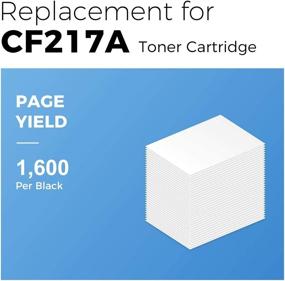 img 1 attached to myCartridge Replacement Toner Cartridge for HP 17A CF217A M102w M130nw with Chip - Compatible with HP MFP M130fw, Pro M102w, M130fn, M130a, M102a Laserjet Printer