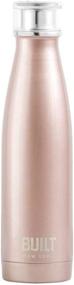 img 4 attached to 🌹 BUILT 17-Ounce Perfect Seal Insulated Stainless Steel Water Bottle - Rose Gold (5193230)