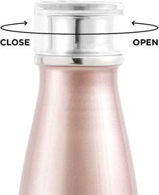 img 2 attached to 🌹 BUILT 17-Ounce Perfect Seal Insulated Stainless Steel Water Bottle - Rose Gold (5193230)