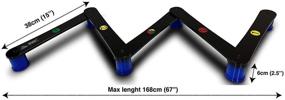 img 2 attached to 🏒 Hockey Revolution Lightweight Stickhandling Training Aid: Enhance Puck Control, Reaction Time & Coordination - Portable and Adjustable Equipment