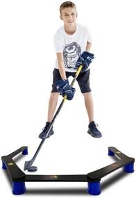 img 4 attached to 🏒 Hockey Revolution Lightweight Stickhandling Training Aid: Enhance Puck Control, Reaction Time & Coordination - Portable and Adjustable Equipment