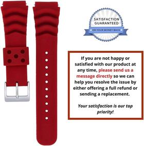 img 3 attached to 📿 High-Quality Replacement Watch Band for MOD 20mm Watches