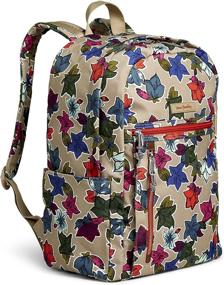 img 3 attached to Vera Bradley Lighten Colorblock Backpack Outdoor Recreation