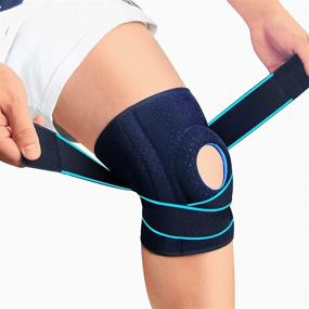 img 4 attached to LAVAED Stabilizers Adjustable Open Patella Compression