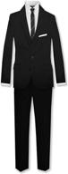 👔 white formal boys skinny suit - stylish boys' clothing and suits & sport coats logo