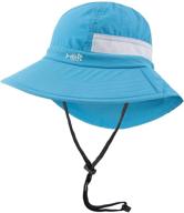 👒 bassdash upf 50+ kids sun hat: ultimate protection with wide brim, neck flap & mesh vent for boys and girls logo