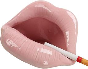 img 4 attached to 🚬 Enhance Your Space with Wang Data Creative Pink Cigarette Ashtray Decorations