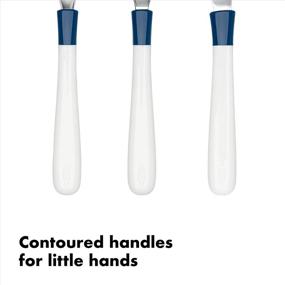 img 1 attached to 🍴 OXO Tot Cutlery Set for Older Children - Navy