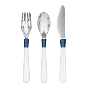 img 4 attached to 🍴 OXO Tot Cutlery Set for Older Children - Navy