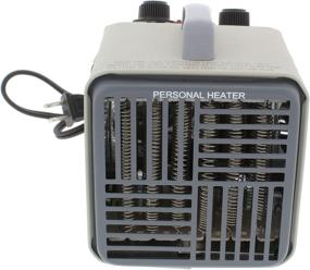 img 2 attached to Gray CZ707 Compact Utility Heater - Powerful 1500 Watt Comfort Zone