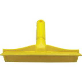 img 1 attached to 🧼 Vikan 71256 Yellow 10-inch Rubber Single Blade Squeegee with Polypropylene Frame Bench