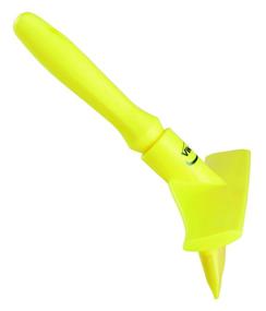 img 3 attached to 🧼 Vikan 71256 Yellow 10-inch Rubber Single Blade Squeegee with Polypropylene Frame Bench