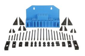 img 3 attached to HHIP 3900-2112 58 Piece Clamping Kit 🔩 with 7/16 Inch T-Slot and 3/8-16 Stud Size