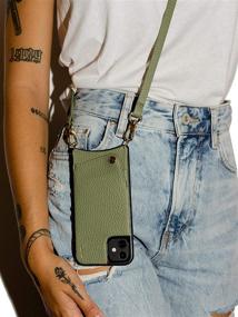 img 2 attached to Crossbody Hardware Barcelona Collection Compatible Cell Phones & Accessories