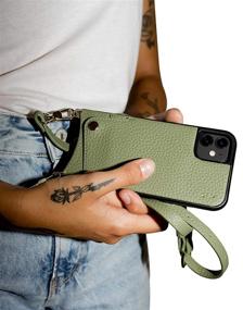 img 1 attached to Crossbody Hardware Barcelona Collection Compatible Cell Phones & Accessories