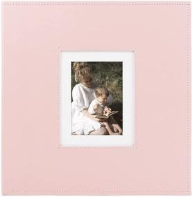 img 4 attached to 📸 Golden State Art, Magnetic Self-Stick Page Photo Album, Self Adhesive Leather Cover Albums - Holds 3X5, 4X6, 5X7, 6X8, 8X10 Photos - 13 x 13.2 Inch (Pink, 40 Pages)