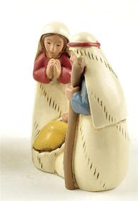 img 1 attached to 👼 ENNAS Miniature Holy Family Nativity Figurine: Perfect Tabletop Scene Decoration with a 2.56 Inch Height