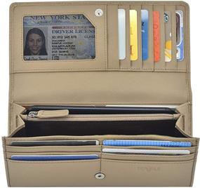 img 3 attached to SKYLE Women's RFID Wallet with Enhanced Safety Features & Multiple Functions