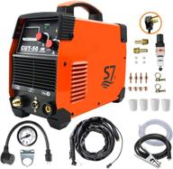 🔥 highly efficient 20mm max cutting thickness plasma cutter 50a inverter dc inverter 110/220v dual voltage cutting machine - free accessories included - easy cutter welder for optimal productivity on our planet logo