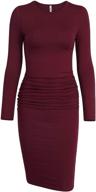 missufe womens sleeve sundress bodycon women's clothing for dresses logo