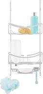 enhance shower organization with better living 🚿 products 13634 venus 3-tier over the door caddy, grey logo