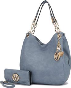 img 4 attached to 👜 Многофункциональный женский MKF Hobo Wristlet кошелек: Стильные сумки и кошельки для женщин