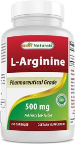 img 4 attached to Best Naturals L Arginine 500Mg Capsules