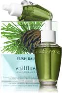 🌲 наполнитель fresh balsam для душа и тела bath & body works из коллекции signature, упаковка из 2 лампочек - улучшенное seo. логотип