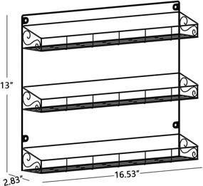 img 2 attached to SWOMMOLY Mount 3 Tier Storage Organizer