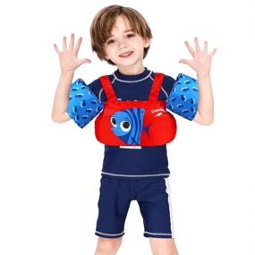 img 3 attached to Gogokids Swimming Armbands Toddlers Children